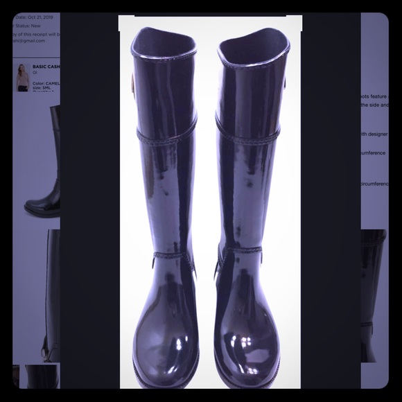 🎈 New Michael Kors Rain Boots - Picture 1 of 2
